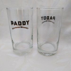 Paddy Old Irish Whiskey Drinking Glasses
